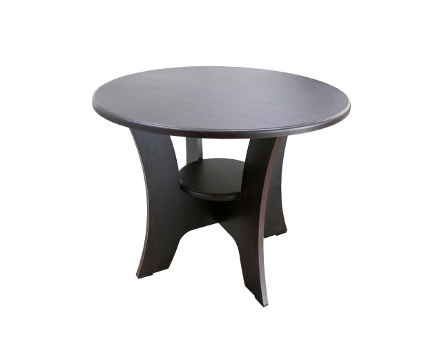 Masuta cafea Roma rotunda wenge